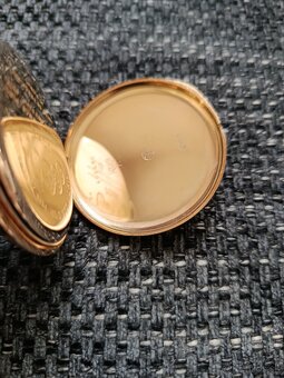 Zlaté pánske dvojplašťové hodinky DOXA - 6