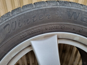 Alu disky Dezent 5x114,3 7Jx17 ET50 + zimné pneu 225/60 R17 - 6