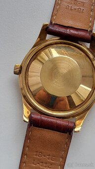 Predám vintage 14k zlaté Doxa automatic s dátumom, - 6