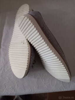 Dámske - dievčenské poltopánky - balerínky č. 38 - 6