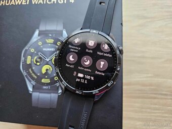 Huawei Watch GT4 46mm black, top, zaruka NAY - 6
