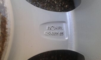 Letné pneumatiky 165/70 R14 na hliníkových diskoch RONAL - 6