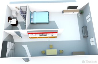 Pekný 1-i byt s internetom a vlastným parkovaním / centrum - 6