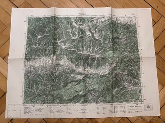 10 x mapy Slovenska, 30te roky - 6