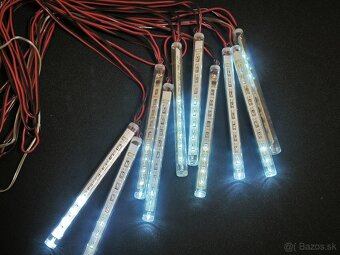 Vianočná LED  reťaz meteor, padajúci dážď - 6