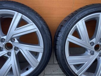 BERGAMO org. VW 5x112 7,5x18 ET 51 225 40 R18 letné - 6
