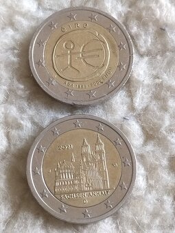 Vzácne obehové 2 euro mince - 6
