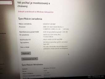 Predám kancelársky notebook LENOVO IDEAPAD 330 - 6
