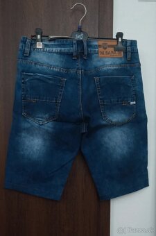 Pánske riflové kraťase 3kusy - 6