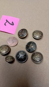 Staré vojenské gombíky... - 6