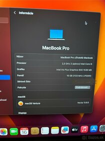 MacBook Pro 13” 256GB CTO - 6
