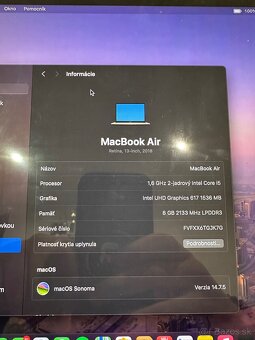 MacBook Air 2018 256GB - 6