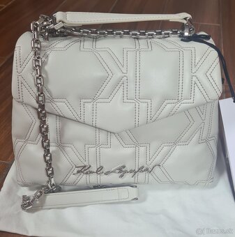 Karl Lagerfeld kožená kabelka - celkom nová, originál - 6