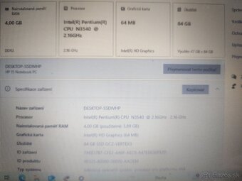 Notebook HP - 6
