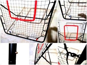Tréningová bránka na futbal so sieťou 140x90 cm - 6