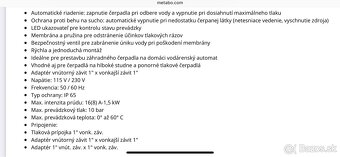 Tlakový spínač Metabo HM3 - 6