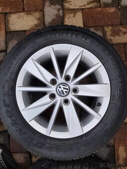 5x112 R15 - 195/65 Zimná komplet sada disky + pneumatiky - 6