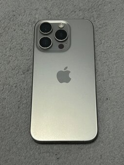 Predám Apple iphone 15 PRO 128GB Natural Titanium - 6