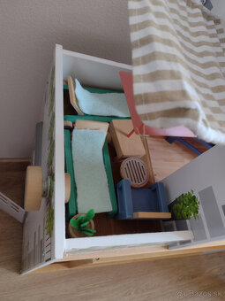 Detský drevený domček + príslušenstvo - 6