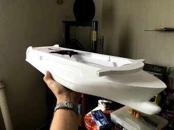 RC model lode 66cm / 15cm / 15cm - 3D tlaceny - 6