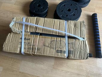 nastaviteľné činky/jednoručky Rebel Active 20kg (nové) - 6