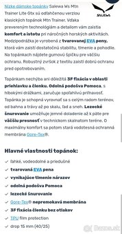 velkost 41 - turisticke topanky SALEWA goretex - 6