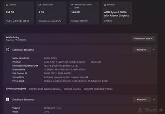 Dotykový Lenovo Yoga Slim 7 Pro 16ACH6 - 6