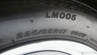 pl 5x108 r17 Toyota Proace zimné 225/55 r17 Bridgestone 8 mm - 6