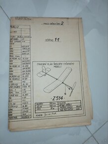 Modelársky plán na Z514 lietadlo - 6
