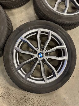 hliníkové disky BMW r18, Zimné continetal 205/55 R18 - 6