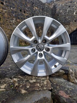 VW Amarok Hliníkové disky,Elektróny,5x120,R17,T5,T6 - 6