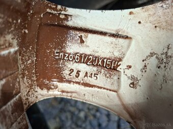 Hlinikove disky + pneu. na Opel - 6