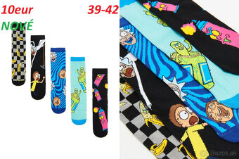 Ponožky The Simpsons, Pokémon, Rick and Morty, Vianočné - 6