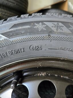 nová zimná sada Škoda Fabia 5x100 Barum 185/65 R15 DOT4424 - 6