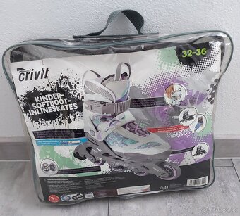 Dievčenské nastaviteľné INLINE korčule len 10€ - 6