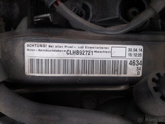 odskúšateľný motor 1.6TDI 77kW CLH - 6