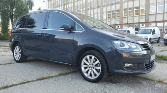 VW Sharan 2.0TDI, 130kW, DSG, 7miestny, Alcantara, Panoráma - 6