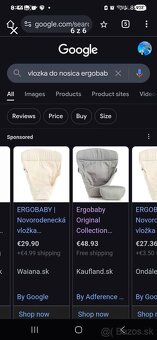 Novorodenecka vlozka ergobaby - 6