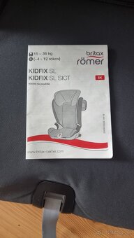 Autosedačka Britax Römer Kidfix SL Black - 6