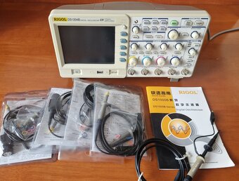 Osciloskop Rigol DS1024B + generátor funkcií - 6