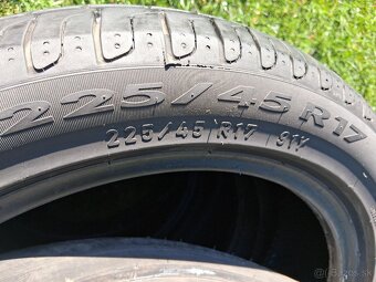 225/45 r17 letné pneumatiky 4 kusy - 6