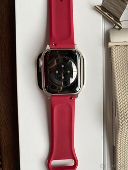 Predám Apple Watch 9 41mm Starlight (Záruka, Zdravie 98%) - 6