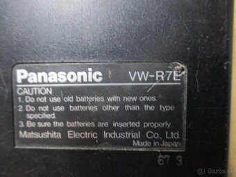 PANASONIC VW-R7E vhs dialkove - 6