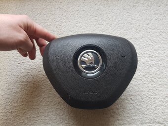 Predám hnedé airbagy Škoda Superb 2 L&K - 6
