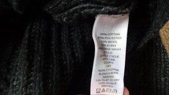 Tmavošedý pulover H by Halston, L/XL - 6