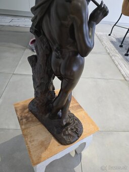 Starožitna bronzová socha 53cm - 6