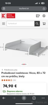 Prebalovací nadstavec na práčku 60cm - 6