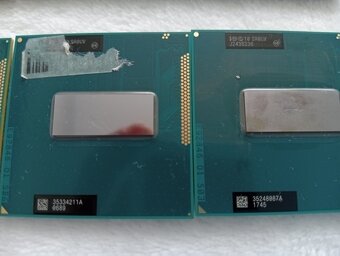 predám procesory pre notebooky , Intel® - 1,2,3,4 generácia - 6