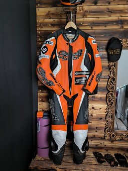 Motorkarska kombineza, celá,dvojdielna, samostatná bunda - 6