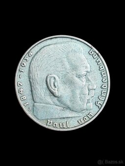 Vzácnejšie 2 Marky 1936 D, G, J a 1939 E - 6